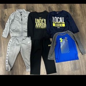 24 Month Nike & Under Amour Boy Outfits